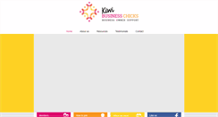 Desktop Screenshot of businesschicks.co.nz