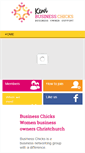 Mobile Screenshot of businesschicks.co.nz
