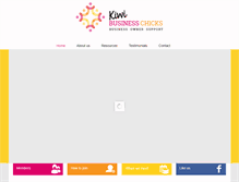 Tablet Screenshot of businesschicks.co.nz